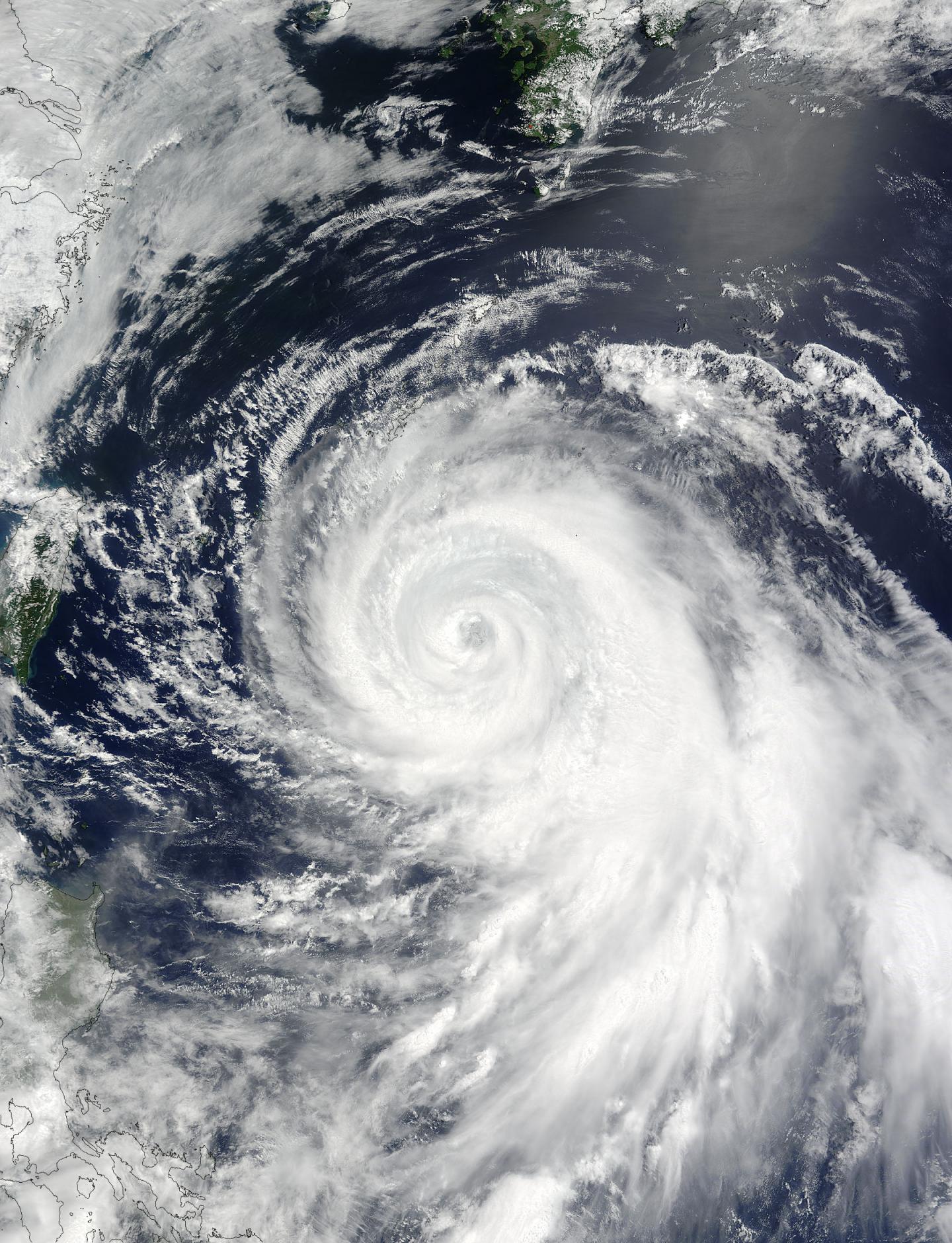 MODIS Image of Chan-Hom
