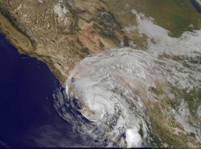 GOES Image of Odile