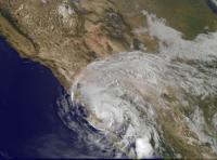GOES Image of Odile