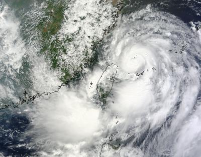 MODIS Captures Trami