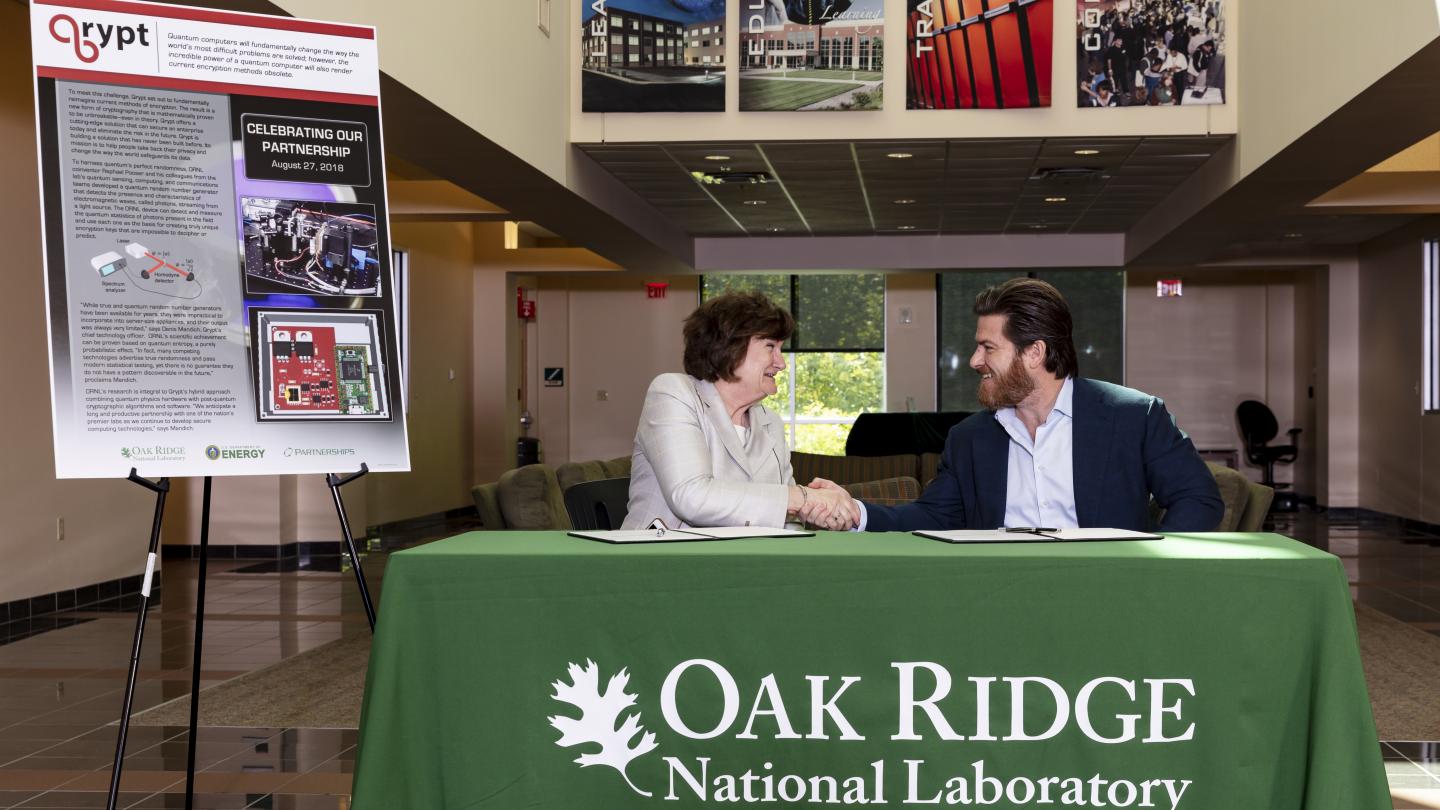 Qrypt Licenses ORNL's Quantum Random Number Generator to Fortify Encryption Methods (2 of 2)