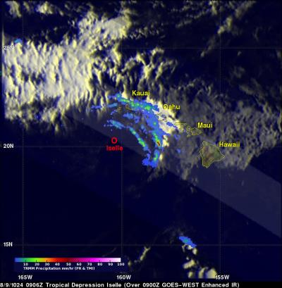 TRMM Image of Iselle