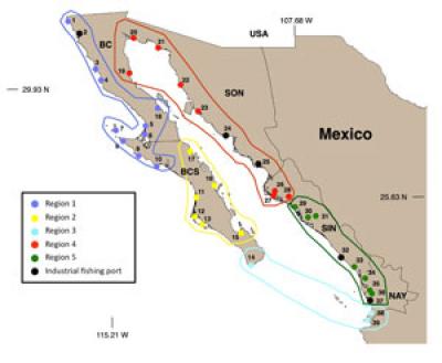 Sub-regions Map
