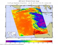 AIRS image of 92S