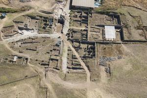 Aerial image of Gabii
