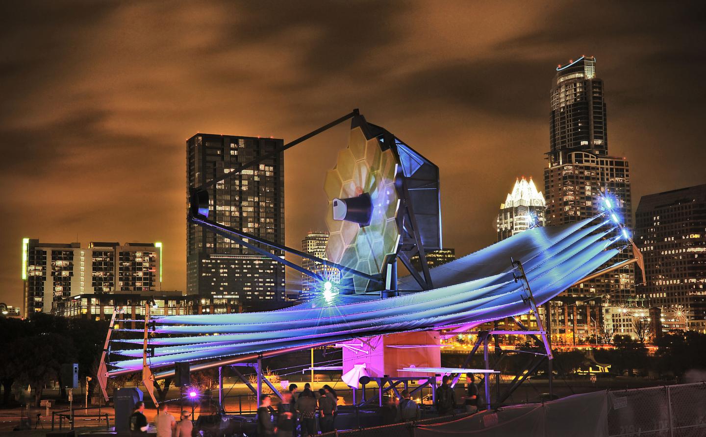 Full-Scale James Webb Space Telescope Model