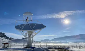 Dominion Radio Astrophysical Observatory's 15 metre telescope