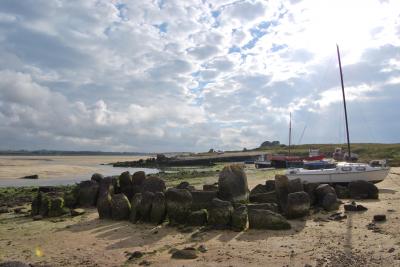 Megalithic Grave On The North Coast Of Brittany