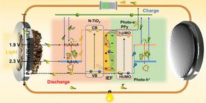Ultrafast Sulfur Redox Dynamics Enabled by a PPy@N‑TiO2 Z‑Scheme Heterojunction Photoelectrode for Photo‑Assisted Lithium–Sulfur Batteries