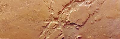 Tectonic Transition Zone, Aeolis Mensae