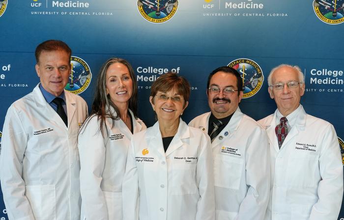 UCF Space Medicine Team with Drs. Deborah German and Edward Ross