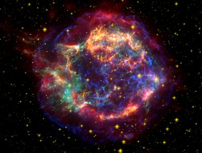 Cassiopeia A, a Supernova Remnant