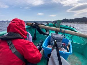 Collecting eDNA water samples