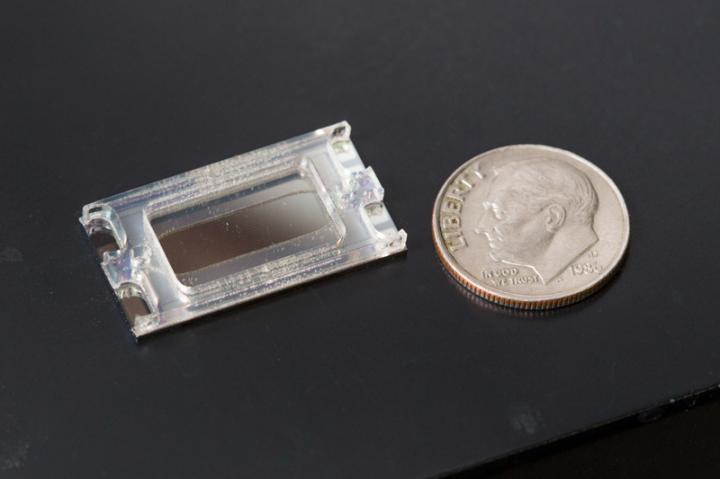 Nanoparticle Removal Chip Closeup