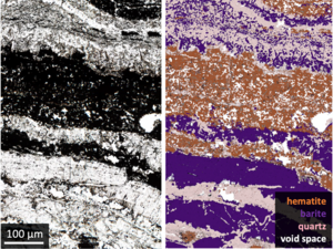 Undulatory laminations of the Dresser Formation stromatolites