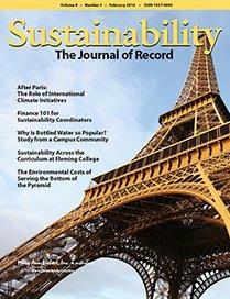<i>Sustainability: The Journal of Record</i>