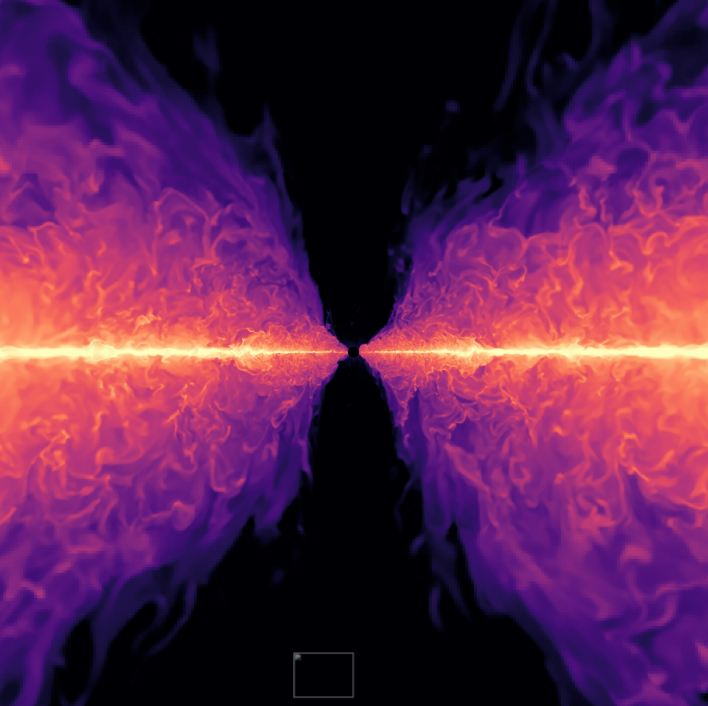 Accreting Black Hole Cross-Section