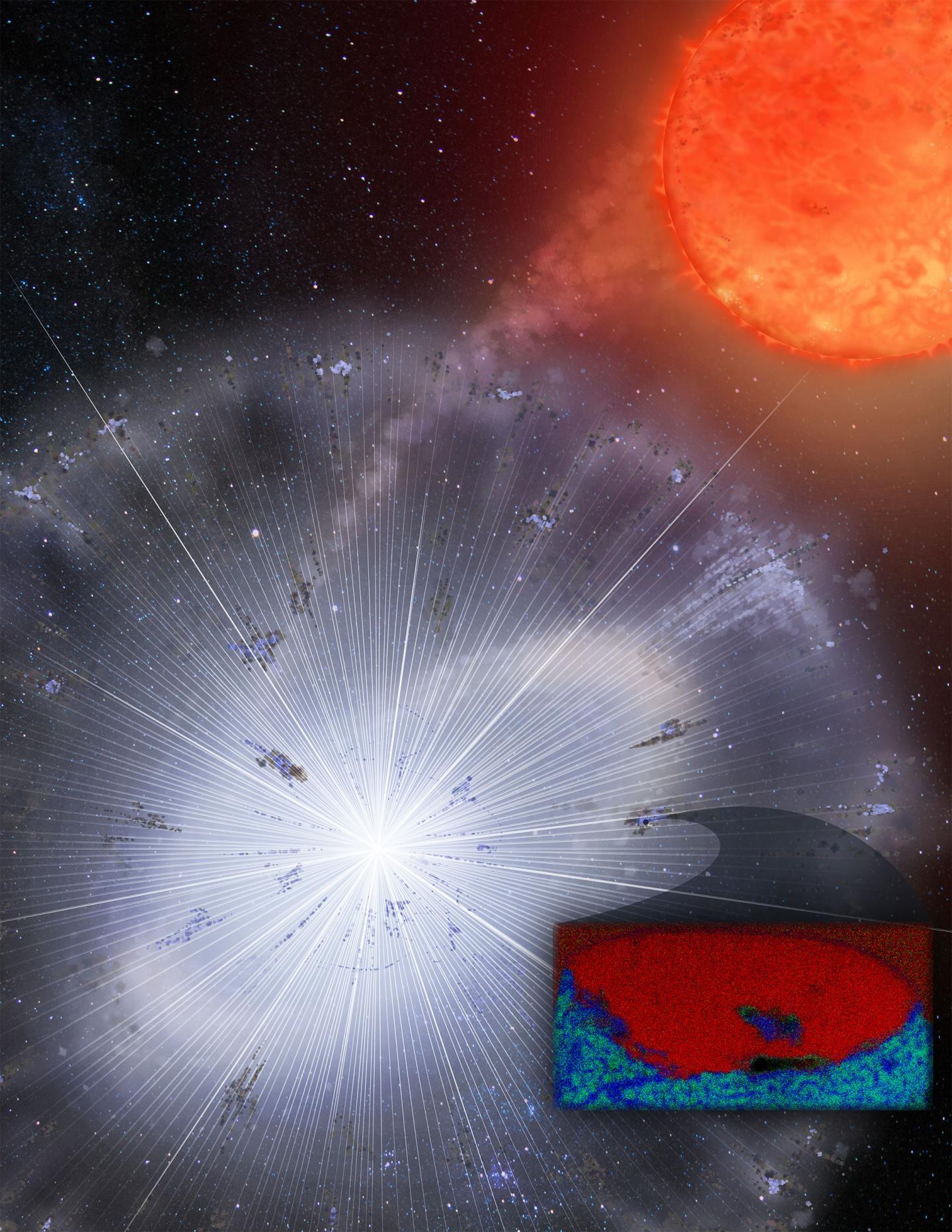 Artist's Illustration of a Nova