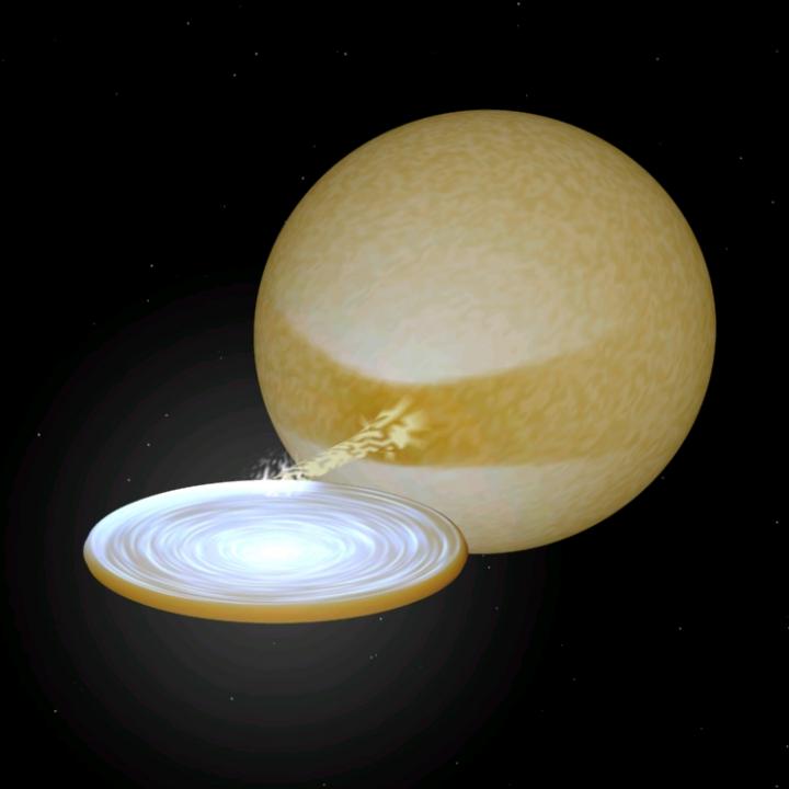 An Accretion Disc around a Black Hole