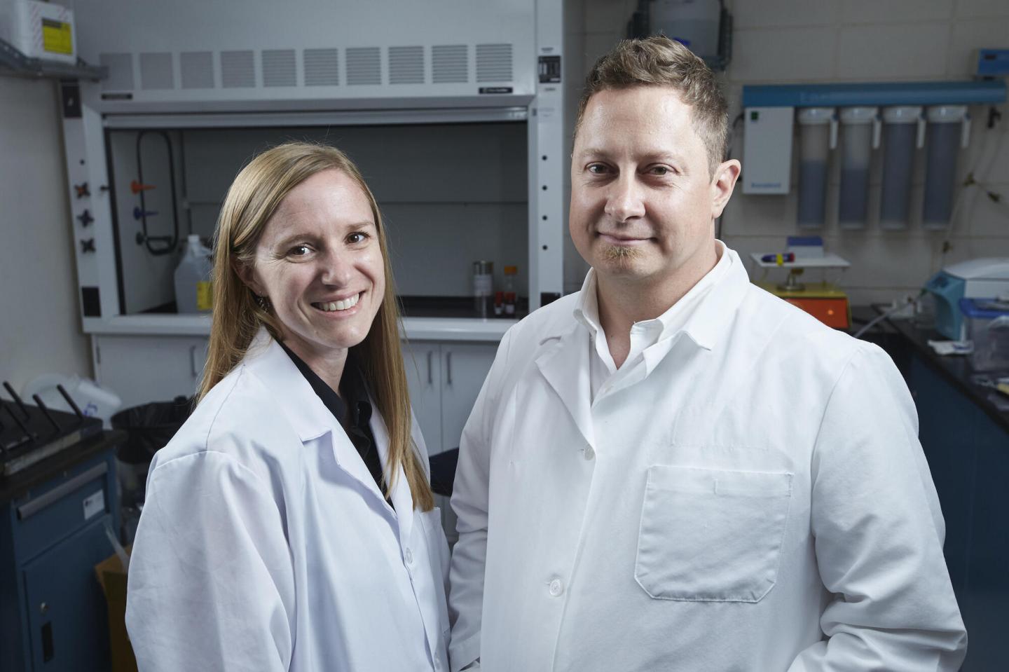 UNLV neuroscientists Rochelle and Dustin Hines
