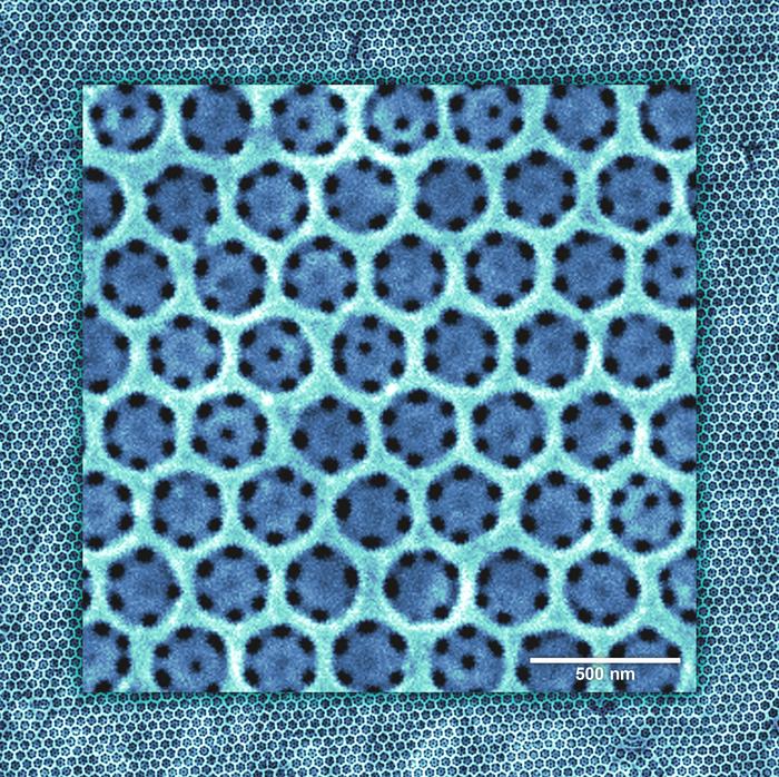 Dense and large-scale homogeneous coating of metal surfaces with titanium oxide nanostructures, created at IFJ PAN.