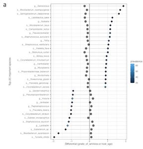 List of taxa most associated with higher grades of wrinkles