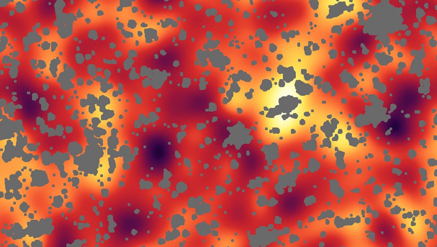 An Irregular Background Glow