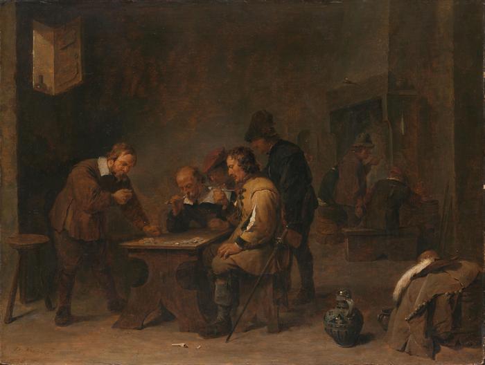 The Gamblers David Teniers (II), c. 1640