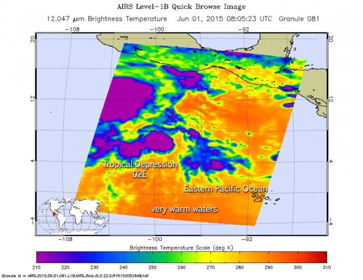 AIRS Image of 02E