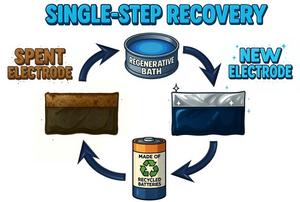 Electrochemical Battery Recycling