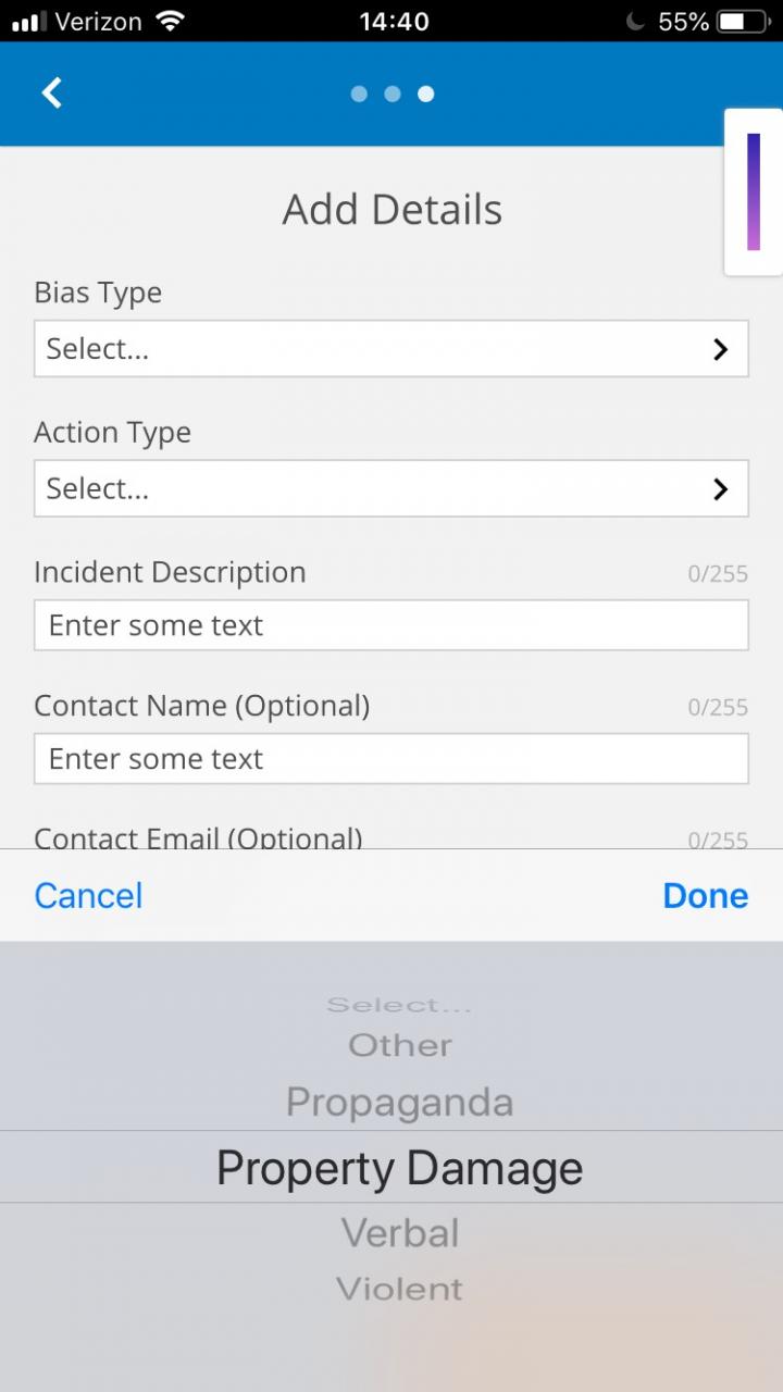 Reporting by Action Type