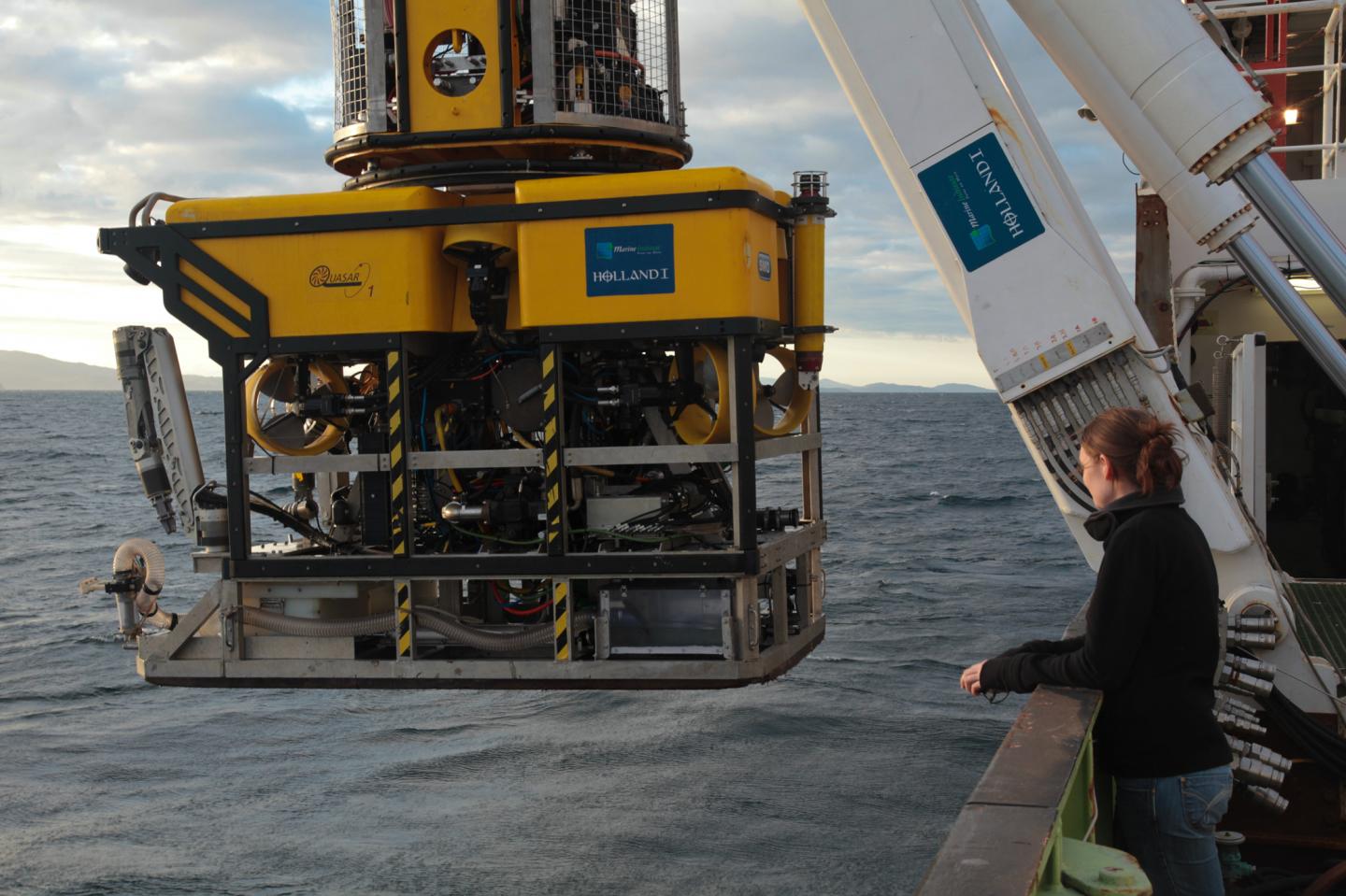 ROV off Mingulay