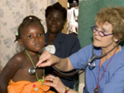 Dr. Wolff Sees Young Patient