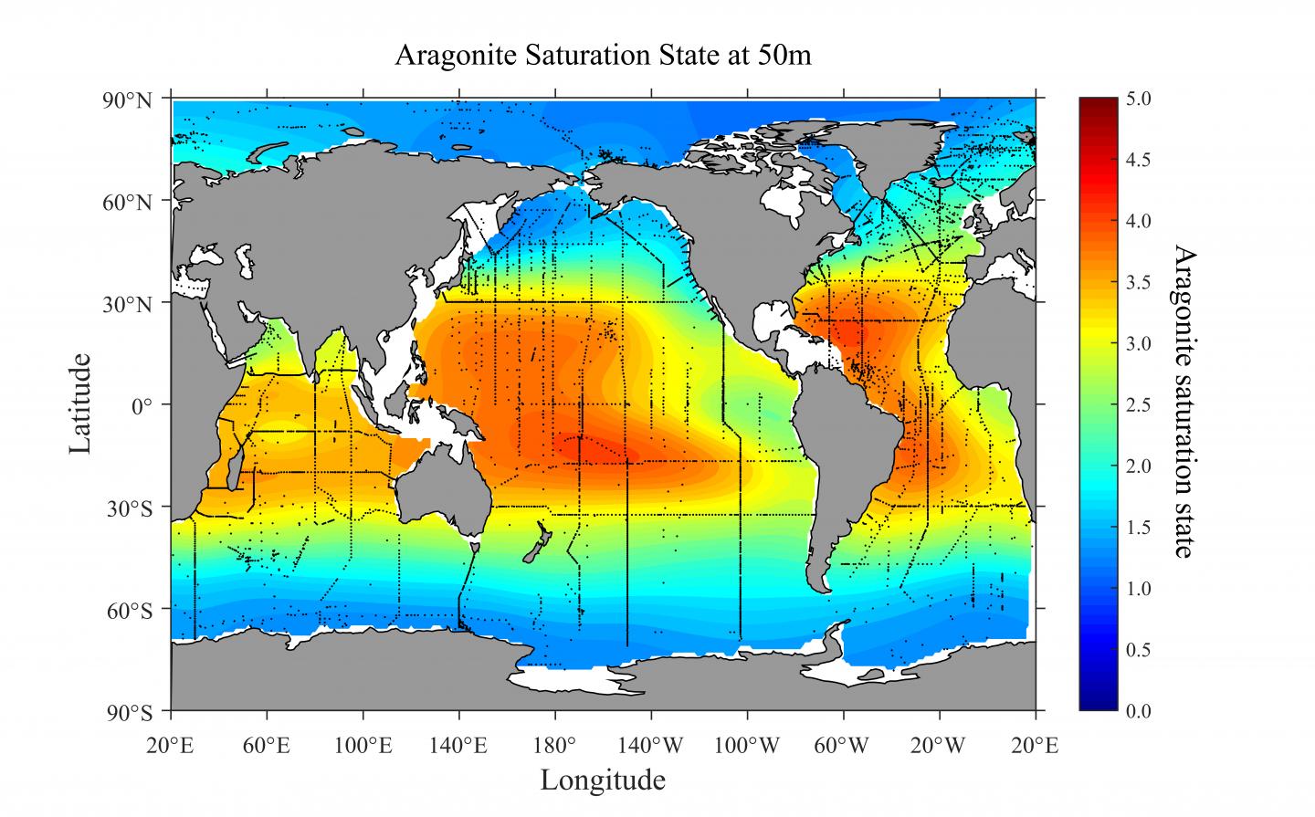 Most Vulnerable Regions to Ocean Acidification