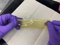 Thin Film Designed by Big Data and Made with Synthetic Chemistry