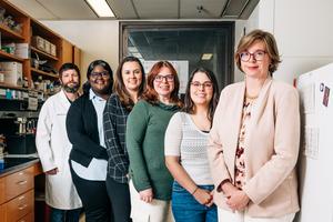 Paige Porrett and research team 2