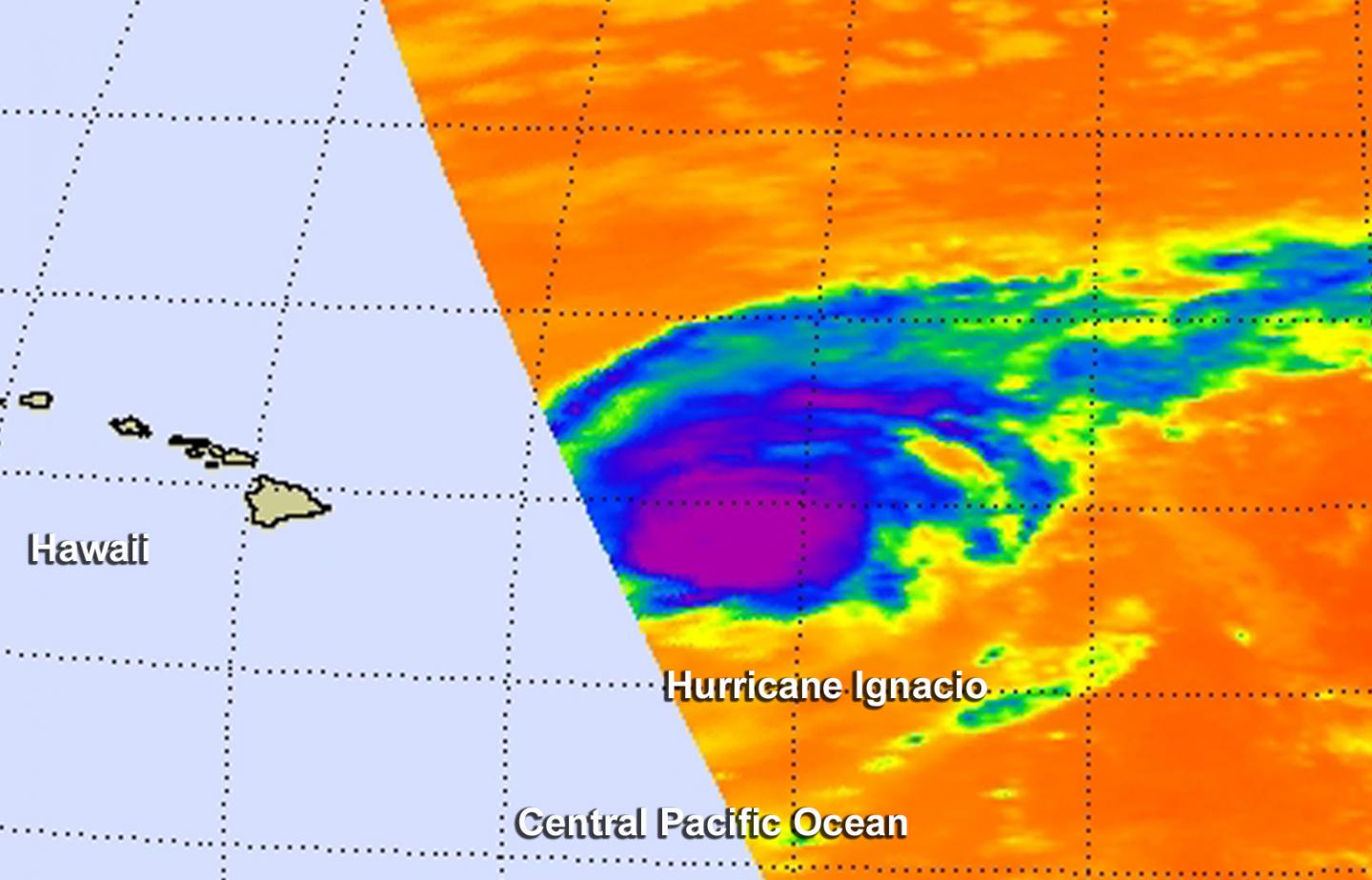 AIRS Image of Ignacio