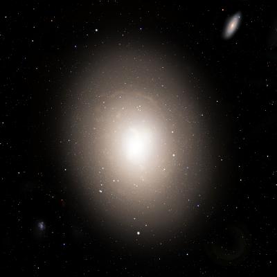 Artist's Concept of Elliptical Galaxy