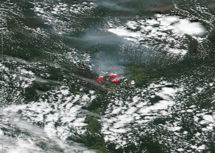 High Level in Alberta Canada Tops One Million Acres Burned