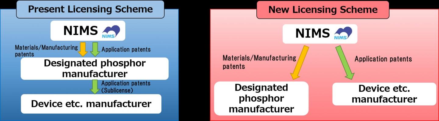 Schematic Diagram of Present/New Licensing Scheme