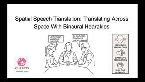 Spatial Speech Translation