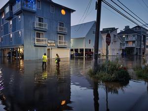 Sunny Day Flooding in Carolina Beach, N.C.
