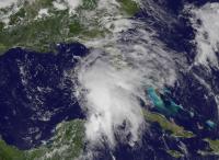 System 91L Seen from the GOES-14 Satellite