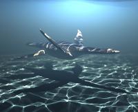 Ancient Four-Flippered Reptile Flapped Like a Penguin
