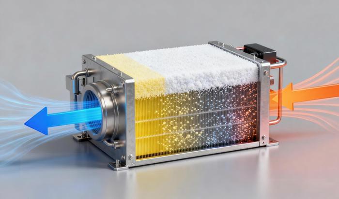 A new heat exchanger design combines condensation and desiccant processes to manage humidity more efficiently, reducing energy use without sacrificing comfort.
