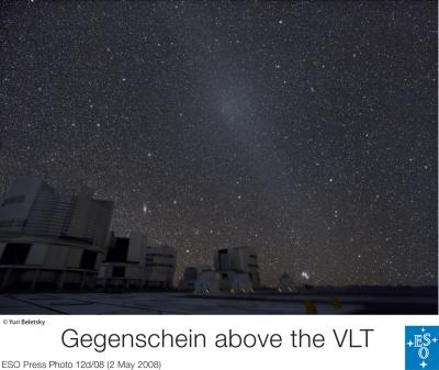Gegenschein Above the VLT