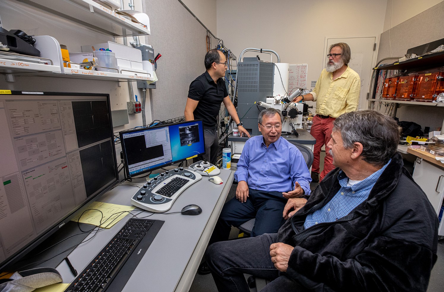 Researchers image