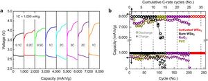 [Figure 3] Exceptional stability of lithium-air batteries under rapidly changing operating conditions