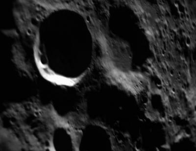 SMART-1 Star Tracker Image from 165 Kilometers Altitude