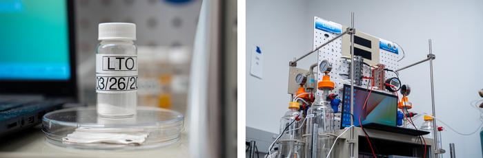 lab photos: materials and setup